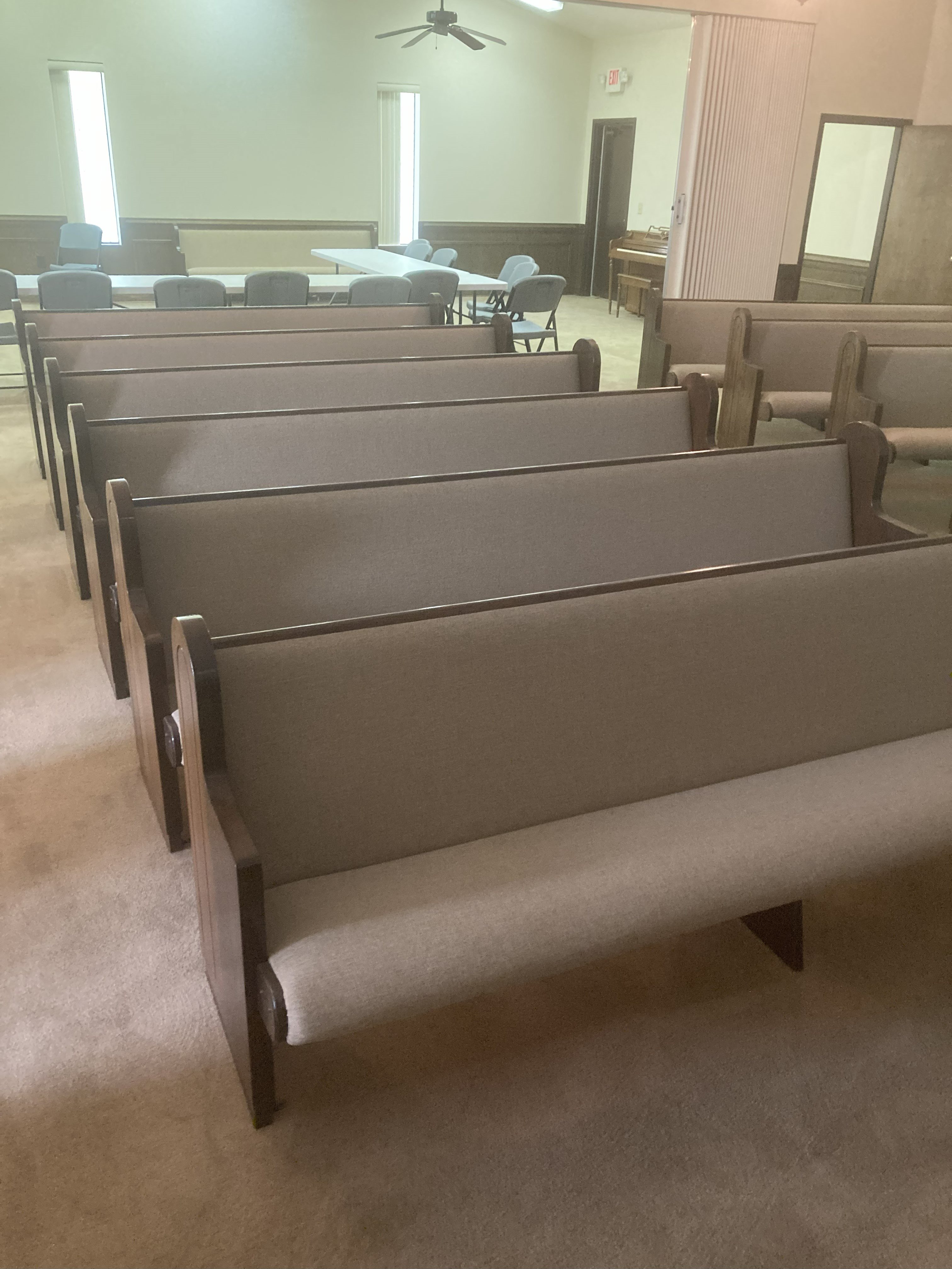 Pews for sale