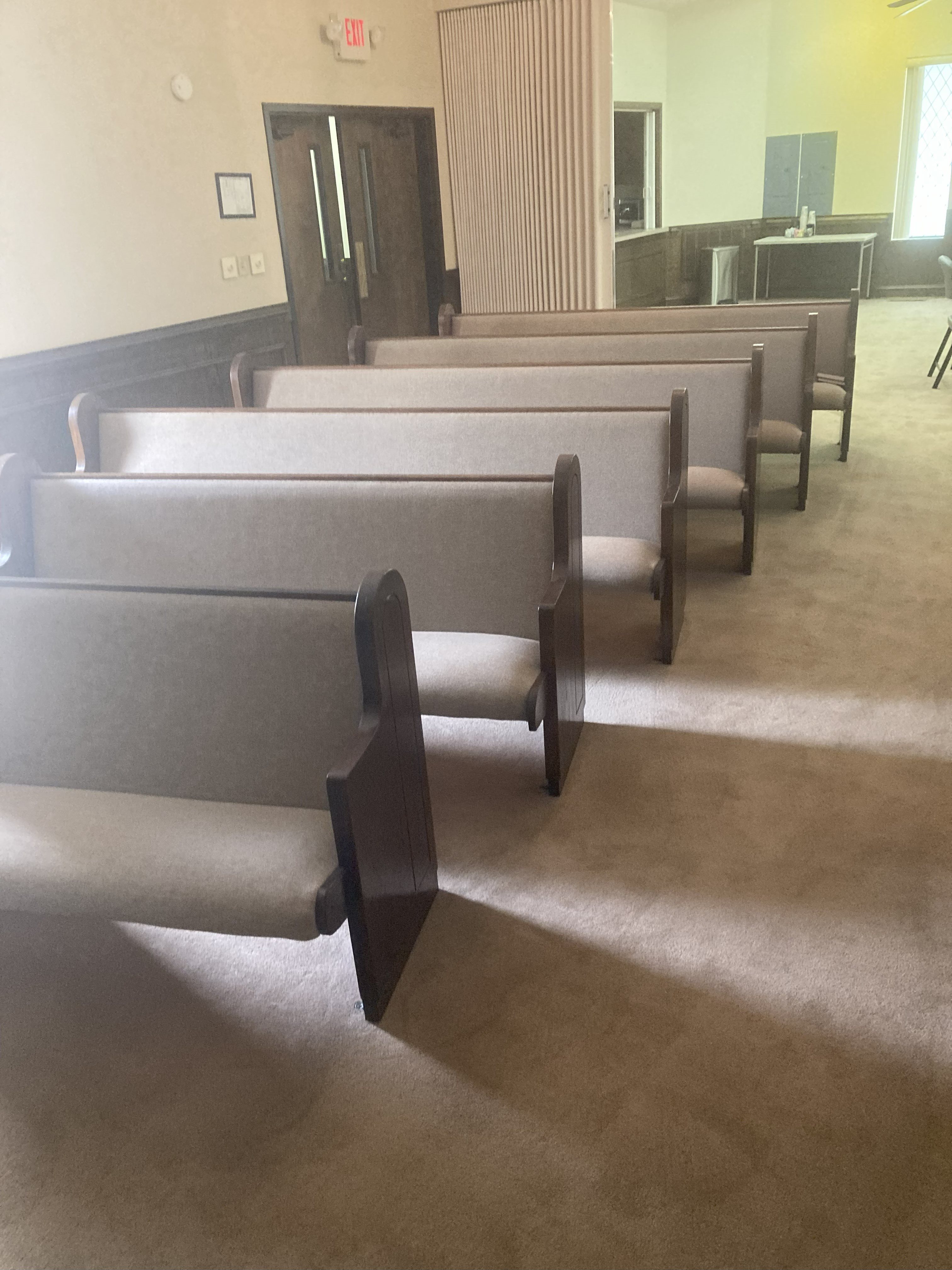 Pews for sale