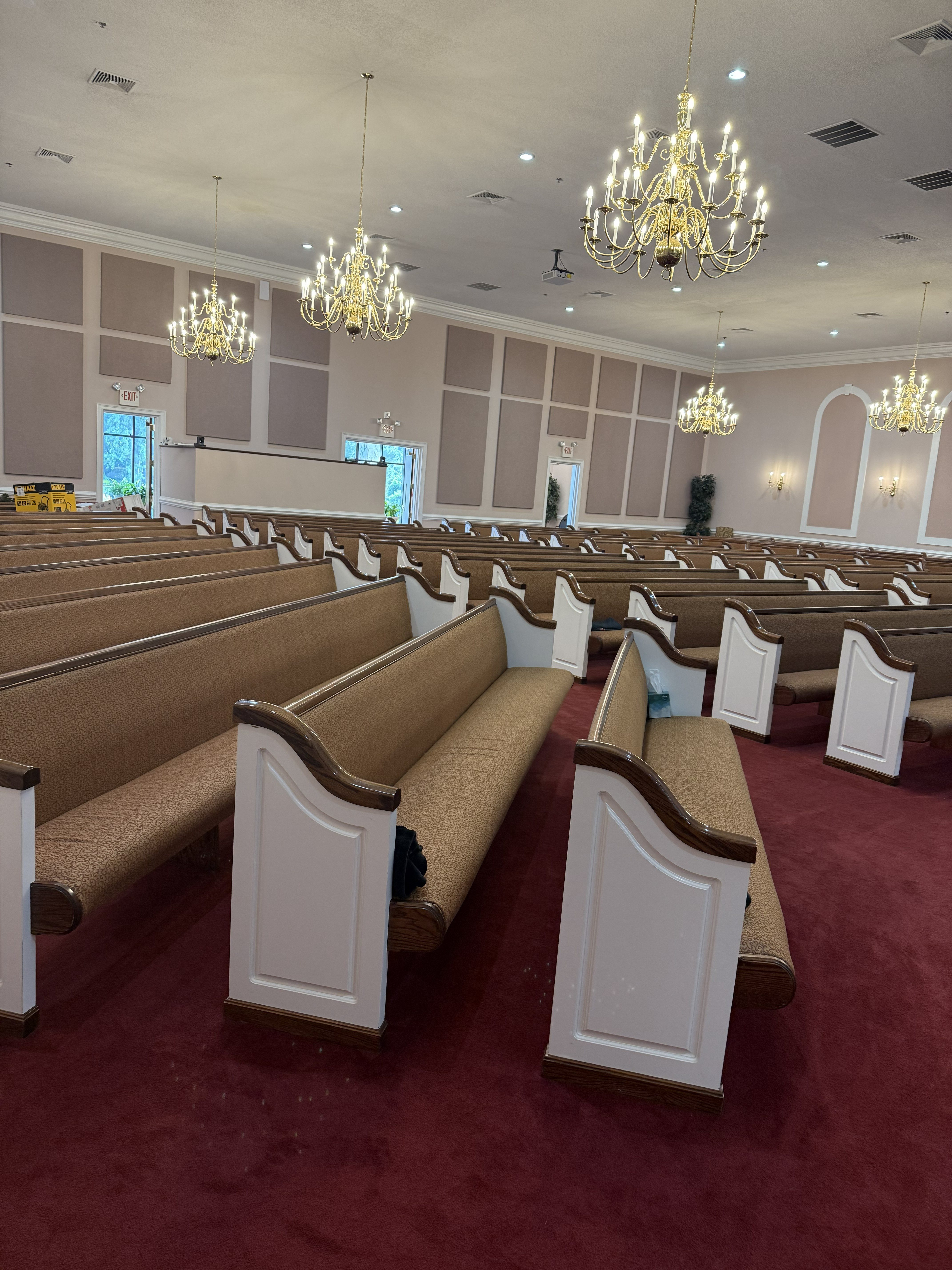 Pews for sale