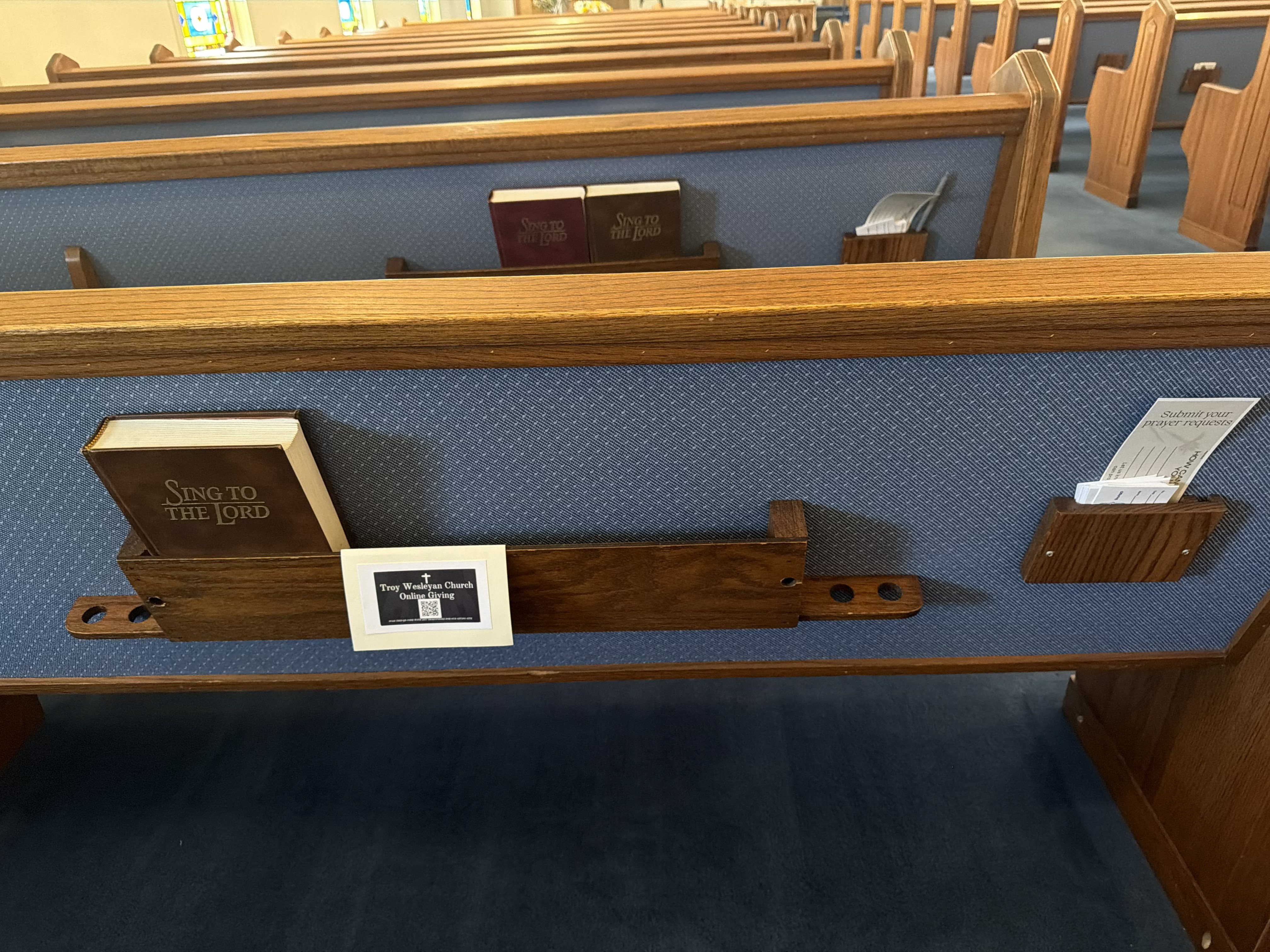 Pews for sale