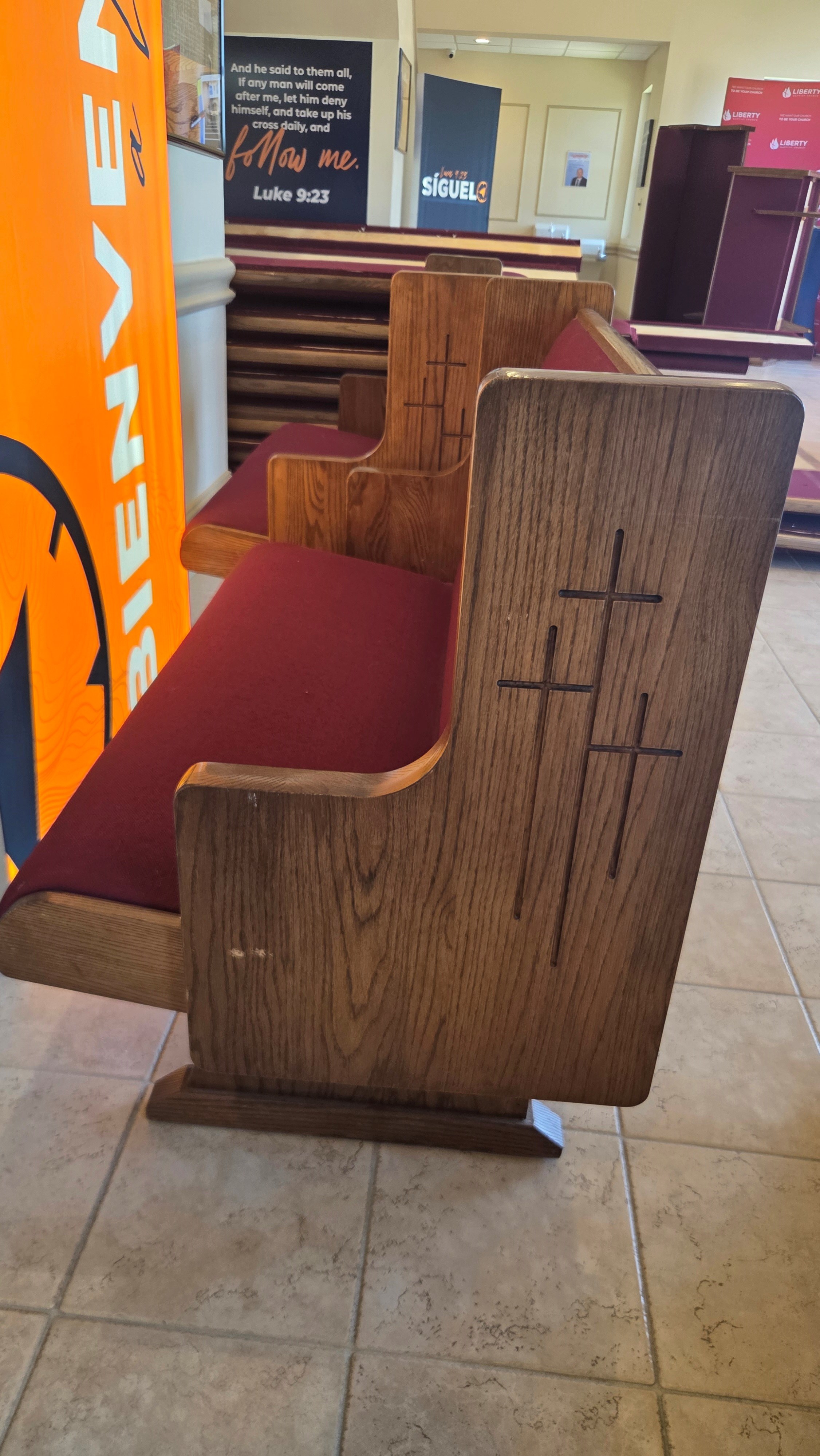 Pews for sale